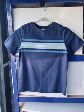 Hanna Andersson Navy Short-Sleeve Tee
